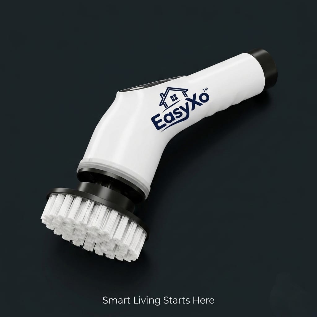 EasyXo 9 in 1 Electric Cleaning Brush with 3 Months Warranty | Bathroom, Kitchen & Tile Scrubber EasyXo EasyXo 9 in 1 Electric Cleaning Brush with 3 Months Warranty | Bathroom, Kitchen & Tile Scrubber cleaning tool EasyXo